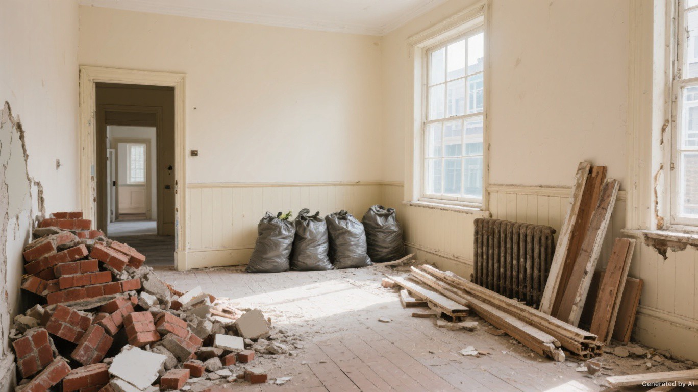 Builders Waste Removal before clearance